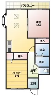 ロイヤルメゾンIII【2階】の間取り
