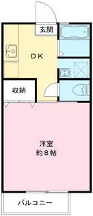 カモメハイツ【2階】の間取り