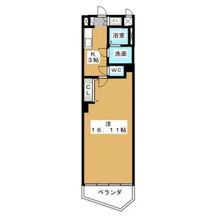ヴァンキッシュ【8階】の間取り