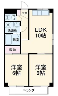 ストーク横地【2階】の間取り
