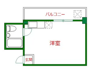 パレスアンダンテ【2階】の間取り
