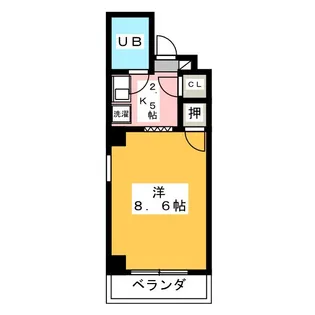 リエス岐阜元町【4階】の間取り