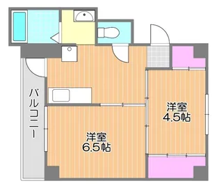 ヴィラナリー上道 2号棟【1階】の間取り