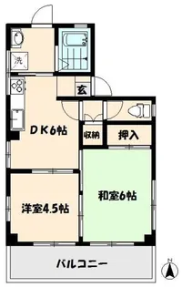 東ビル【3階】の間取り