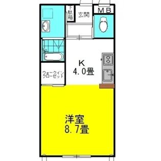 シティコートII【2階】の間取り