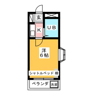 パーク21【3階】の間取り