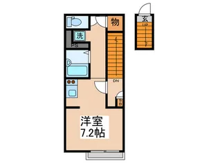 花園東ハイツ【2階】の間取り