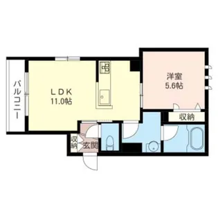 ラフィーネ【2階】の間取り