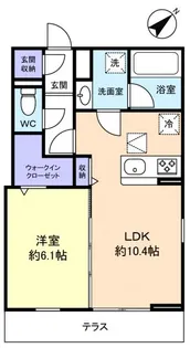 D-MARRONNIER(ディーマロニエ)【1階】の間取り