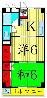 TKハイツ【3階】の間取り