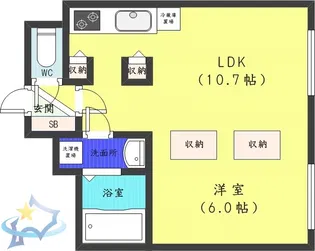 PROGRESS【3階】の間取り