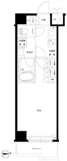 ルーブル横濱矢向【3階】の間取り