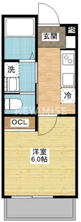 Coppe西浦上【2階】の間取り