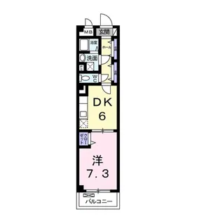 カランサ【3階】の間取り