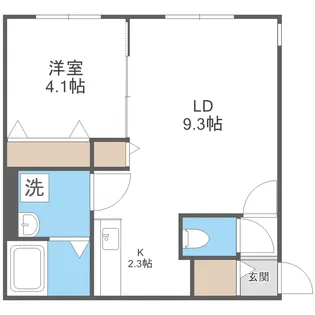 TOWA北広島【2階】の間取り