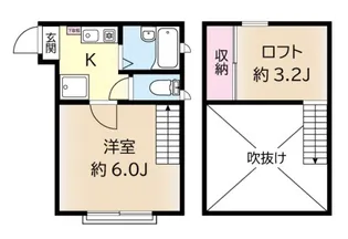 コンフォート新城【1階】の間取り