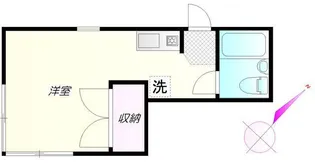 メゾンドカメリア【1階】の間取り
