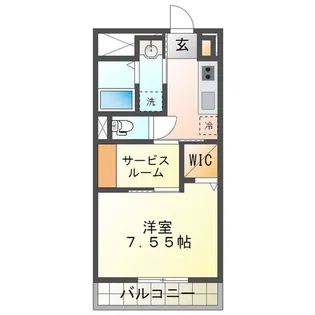ZERO4【3階】の間取り