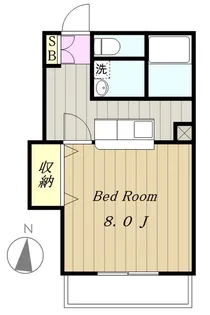 グランド秀和【2階】の間取り