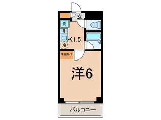 ドルフ中馬込【2階】の間取り