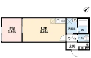 Copper House【3階】の間取り