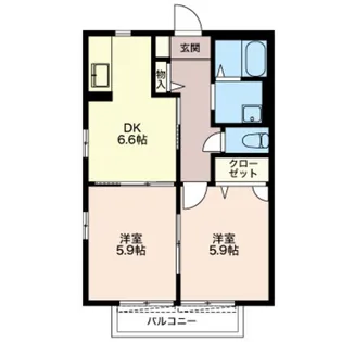 セキスイタウンJ【2階】の間取り