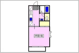 マッタ-ホ-ンAPT C棟【1階】の間取り