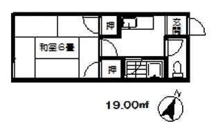 むつき荘【1階】の間取り
