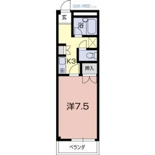 クラウドハウスI【3階】の外観