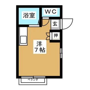 エクレール清峰【2階】の間取り