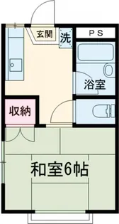 カンパーニュA棟【1階】の間取り