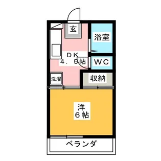 フロリアード本山【2階】の間取り