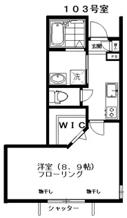 ル・ビアン奥沢【1階】の間取り