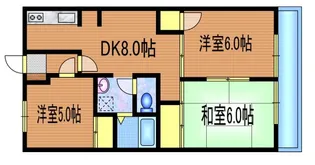 カーサエミネンス【1階】の間取り