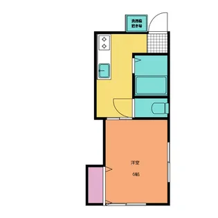 横川荘【2階】の間取り