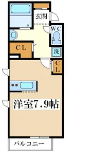 大阪府大阪市西淀川区柏里2【マンション】の間取り