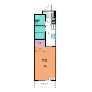 Grace清水【3階】の間取り