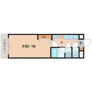 パークヒルズ上ノ台【4階】の間取り