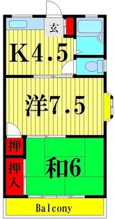 ハイム・ドゥライ【2階】の間取り