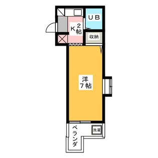 ドミール本山【4階】の間取り