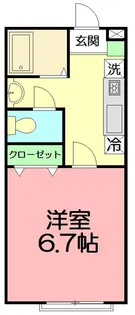 カシオペア【1階】の間取り