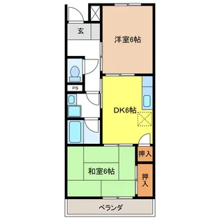 リンピアホープ【2階】の間取り