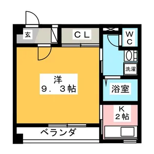 ル・ポール八事【3階】の間取り