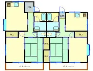 テルムフキイ【2階】の間取り