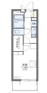 神奈川県横須賀市野比2【マンション】の間取り