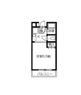パークサイド今里【4階】の間取り