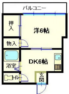 第1今井ビル【4階】の間取り