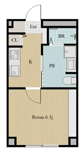 ピース・クラージュB【1階】の間取り