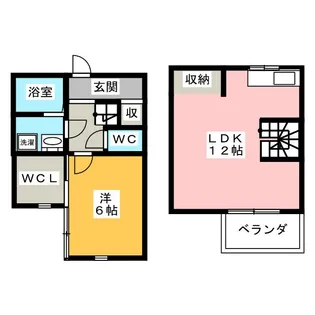 銀生五番館【2階】の間取り
