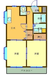 エスポワール【3階】の間取り